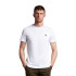 T-Shirt Lyle & Scott V1-Plain para homem Branco