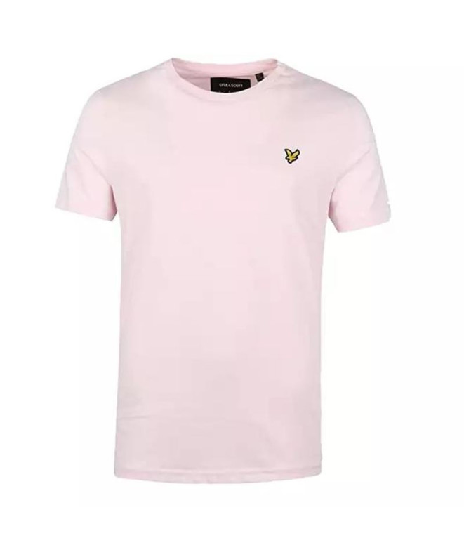 T-Shirt Lyle & Scott V1-Plain para homem Rosa