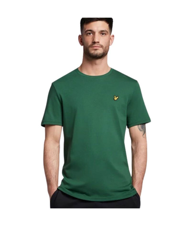 Camiseta Lyle & Scott V1-Plain Hombre Verde
