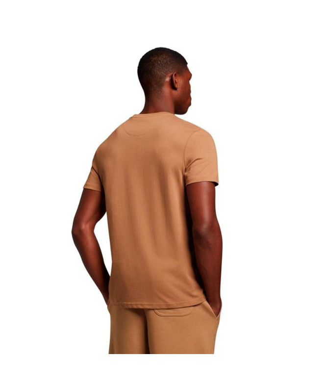 Camiseta Lyle & Scott V1-Plain Hombre Rosa