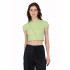 Camiseta Casual Mulher menta