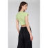 Camiseta Casual Mulher menta