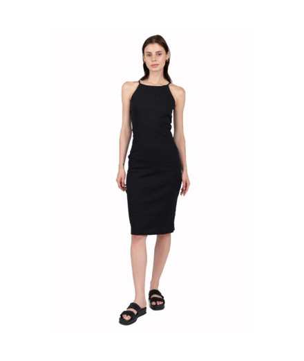 Robe Décontracté pour Femme Noir