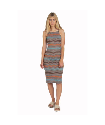 Vestido Casual para Mulher Multicolor