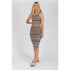 Vestido Casual para Mulher Multicolor
