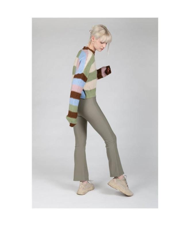 Pantalones Casual para Mujer Khaki