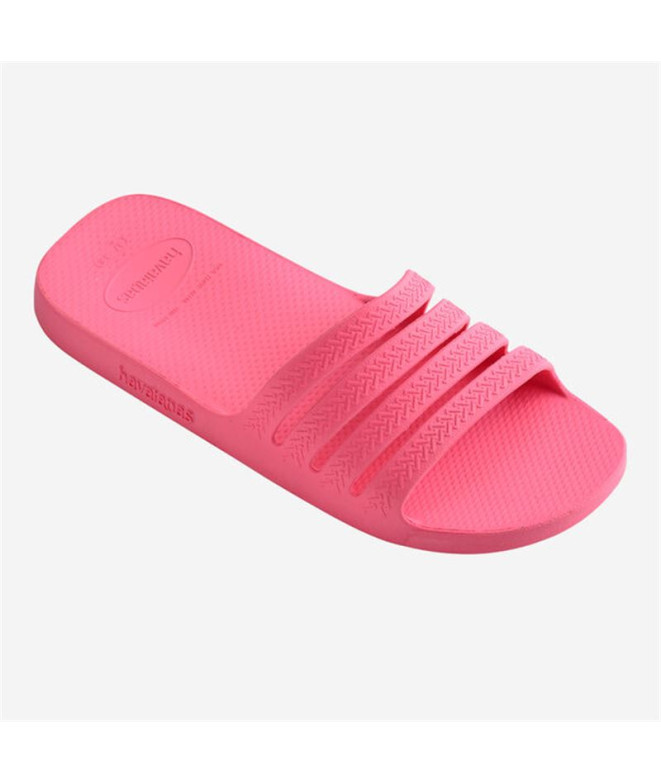 Chanclas Havaianas Slide Stradi Infantil Rosa