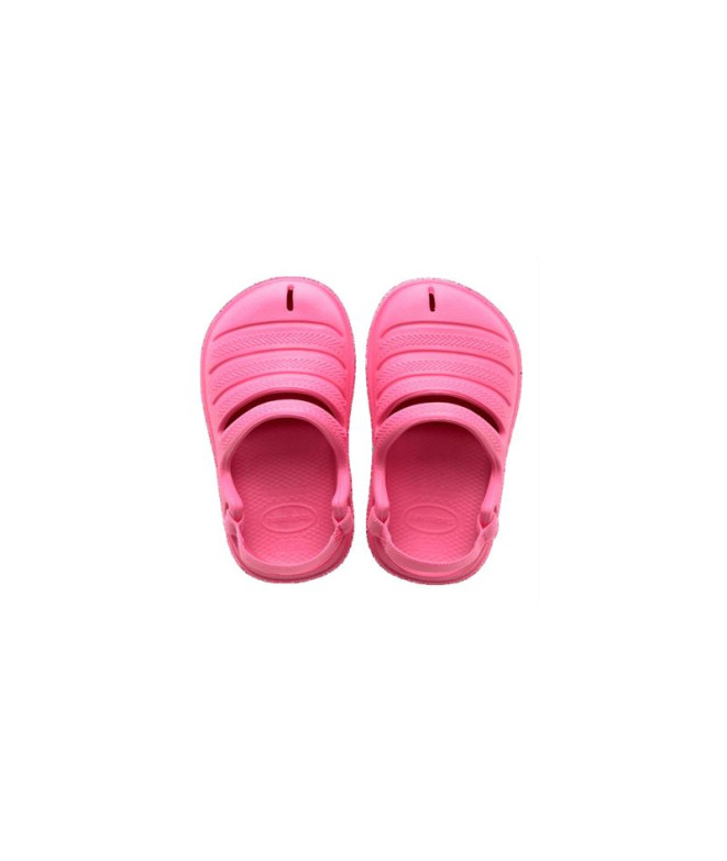 Zuecos Havaianas Baby Clog Niña Ciber Rosa