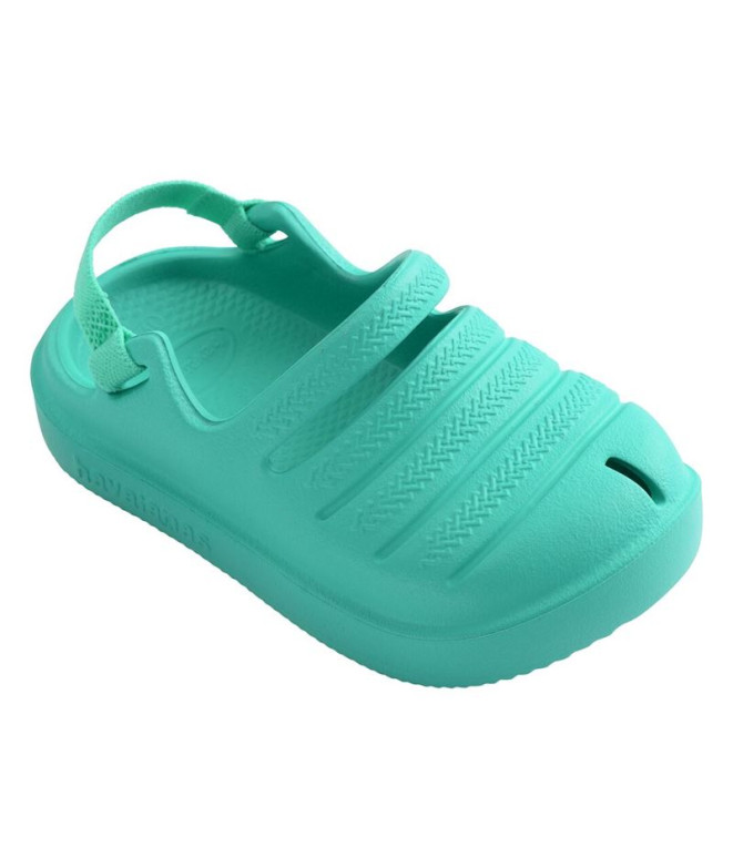 Zuecos Havaianas Baby Clog Niño Virtual Verde