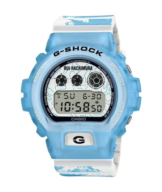 Relógio Casio G-Shock Digital 6900 Rui Hachimura Azul