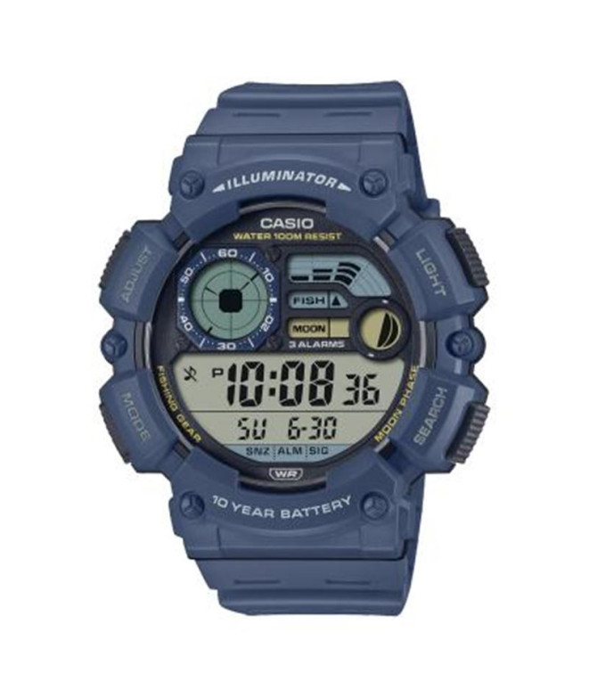 Relógio Casio Digital 1500 Blue