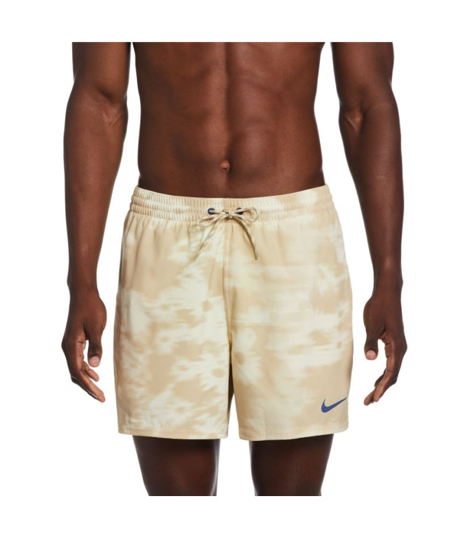 Fato de banho Praia Nike 5" Volley Short Homem estampado