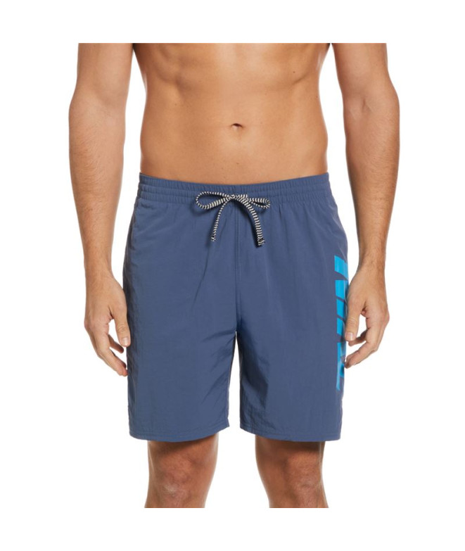 Fato de banho Praia Nike 7" Volley Short Homem cinzento