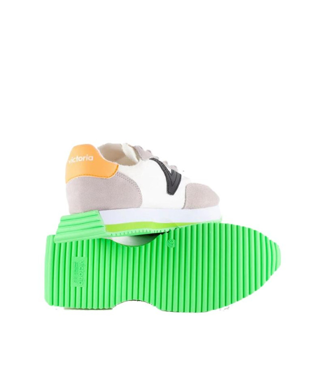 Sapatilhas Victoria Cosmos Camurça e Neon...