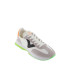 Zapatillas Victoria Cosmos Serraje & Neon Mujer Gris