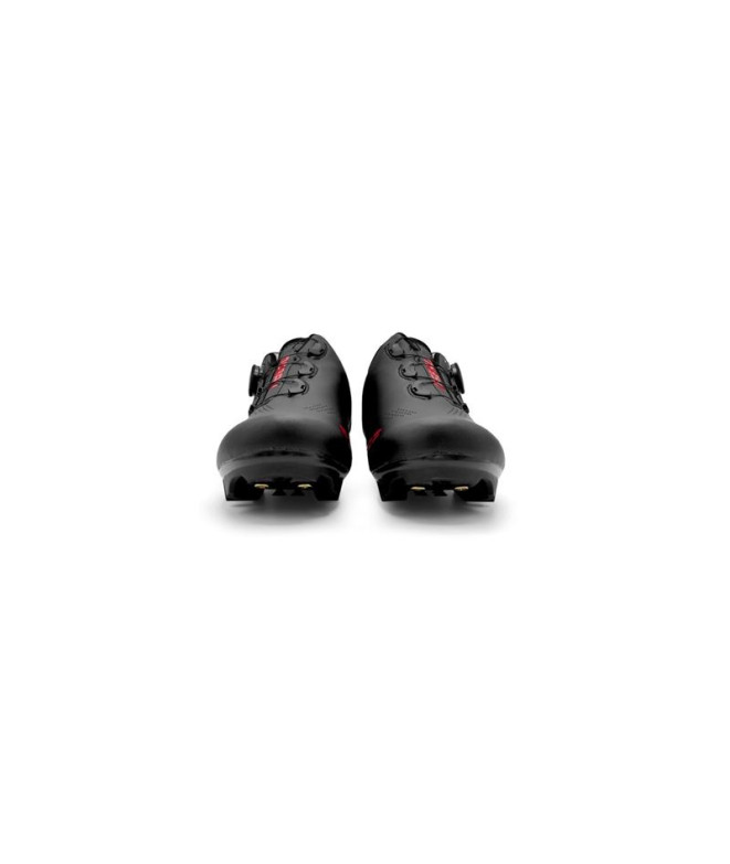 Chaussures Cyclisme de Osbru Mtb Ardo Noir/Rouge