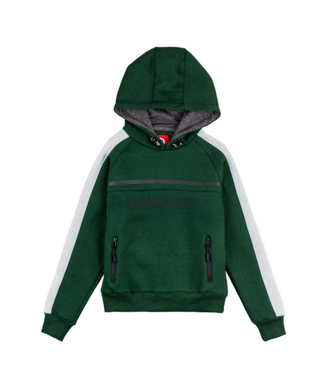 Sudadera Alphadventure Noky Verde Hombre