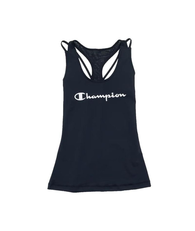 T-shirt Champion Tank Top Preto Mulher