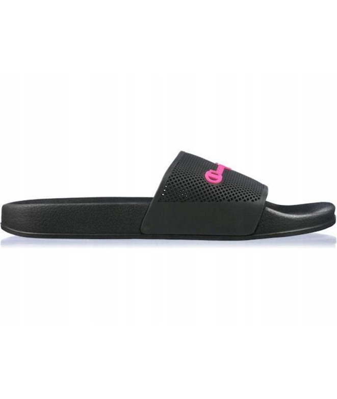 Sandalias Champion Slide Daytona Negro Mujer