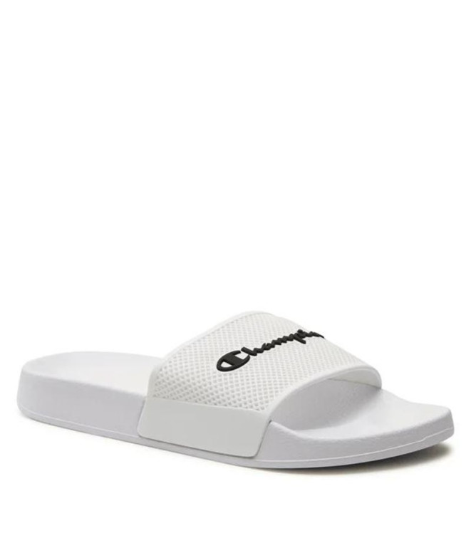 Sandales Champion Slide Daytona Blanc Femme