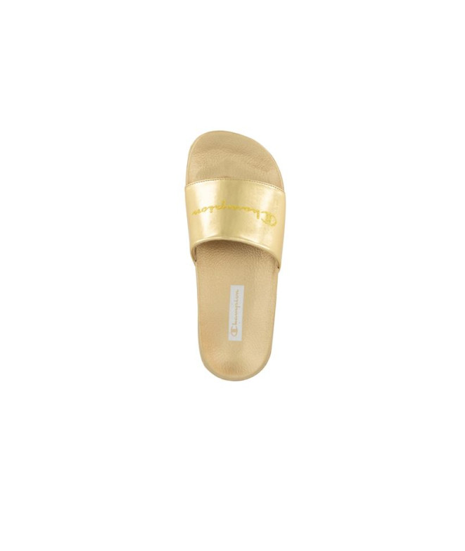 Sandálias Champion Slide Queens Yellow Women's