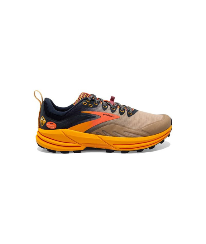 Trail Running Chaussures Brooks Cascadia 16 Zinnia Man