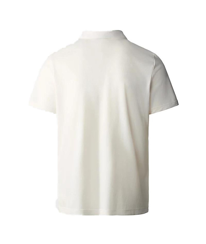 Polo Mountain The North Face Tanken Hommes Blanc