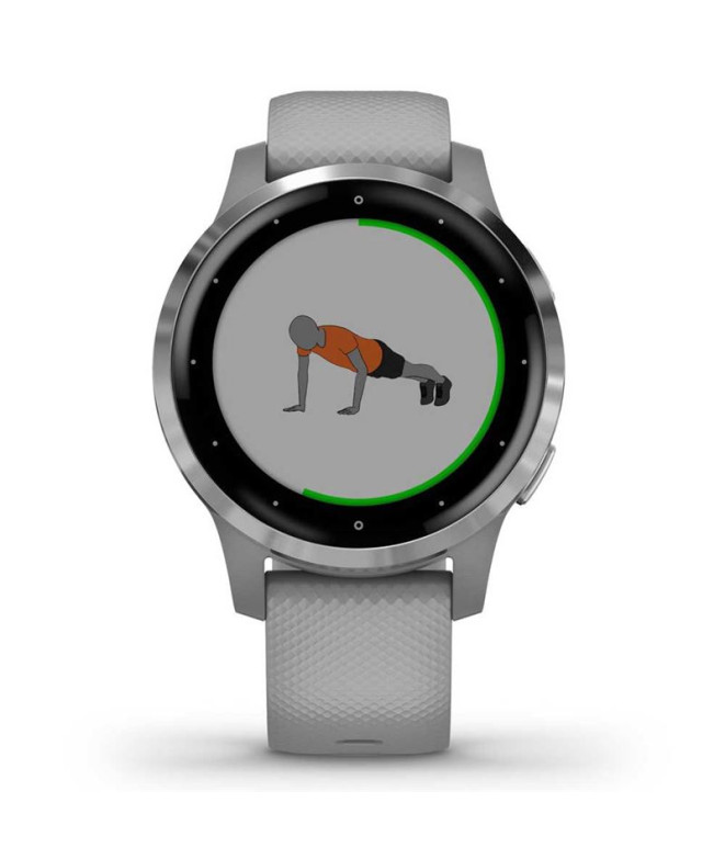 Reloj Garmin Vívoactive 4S Gray/Silver