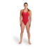 Fato de banho de Natação Arena Maiô de Natação Mulher Vermelho/Branco