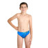 Maillot de bain de Natation Arena Shading Enfant Bleu Néon