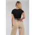 Camiseta Mulher 24 cores Preto