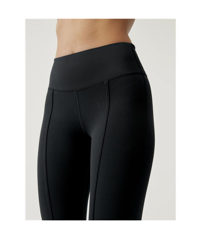 Born Living Yoga Jin Flare Noir Leggings pour...