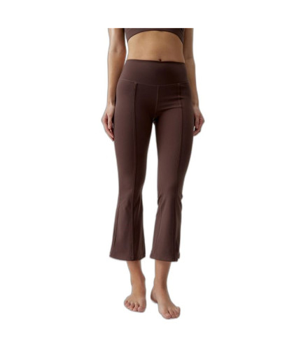 Born Living Yoga Jin Flare Collants Cocoa Mulher Born Living Yoga Jin Flare Collants Cocoa Mulher