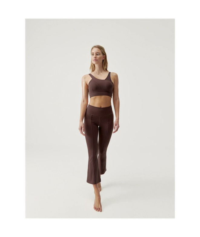 Born Living Yoga Jin Flare Leggings Cocoa Femmes