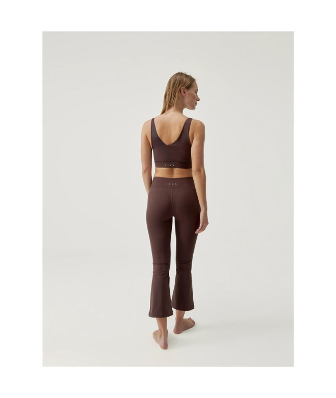 Born Living Yoga Jin Flare Leggings Cocoa Femmes