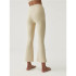 Mallas Born Living Yoga Jin Flare Oat Milk Mujer