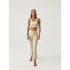 Born Living Yoga Jin Flare Oat Milk Collants Mulher