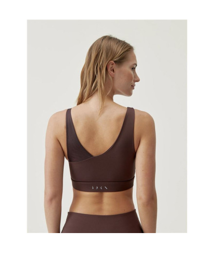 Soutien-gorge de sport Born Living Yoga Jin Cacao Femmes 2