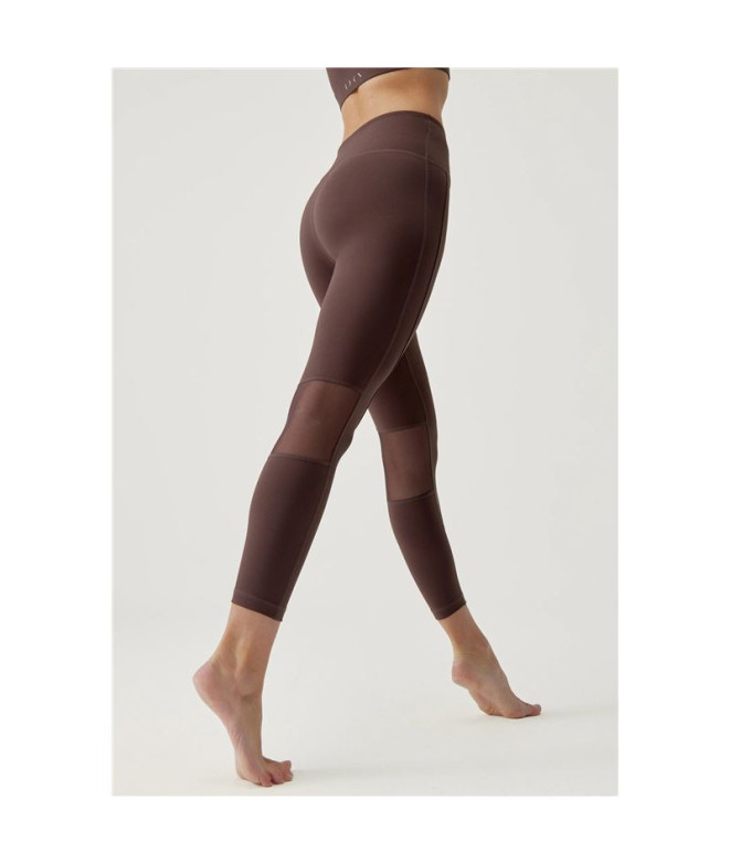 Mallas Born Living Yoga Jin Cacao Mujer