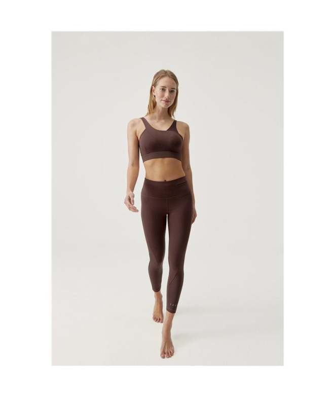 Mallas Born Living Yoga Jin Cacao Mujer