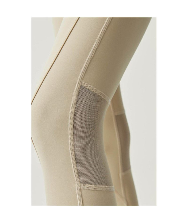 Leggings Born Living Yoga Jin Lait d'avoine Femme
