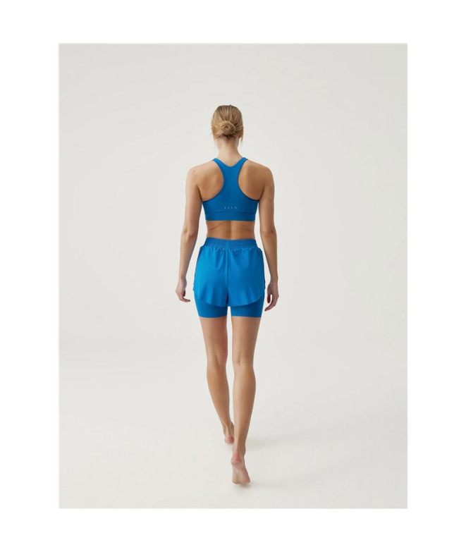 Sports bra Born Living Yoga Bikila Gloss Blue...