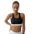 Soutien de desporto Born Living Yoga Hanae Preto/branco Mulher