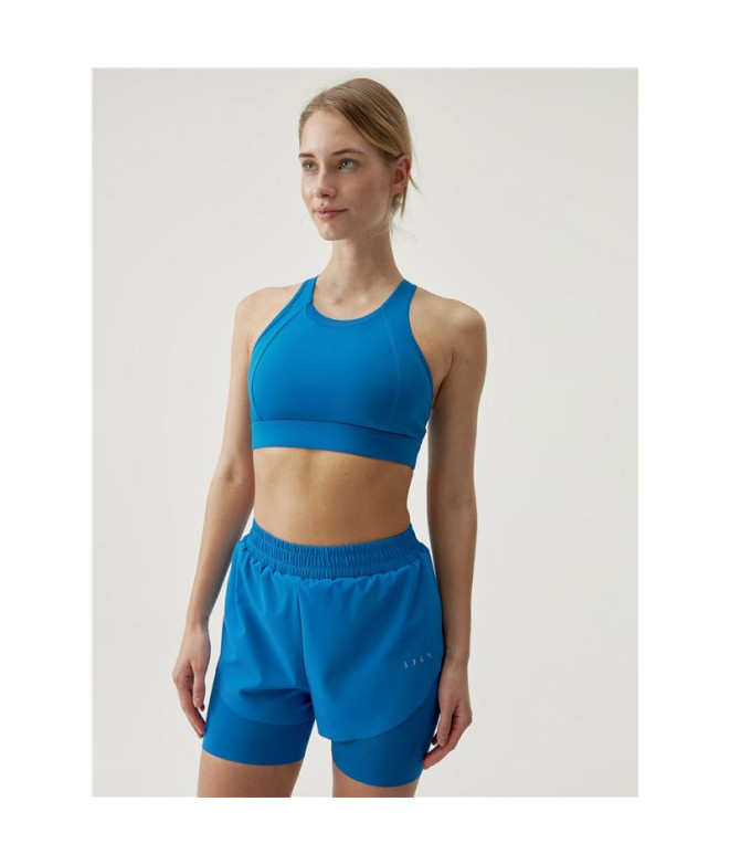 Pantalón Born Living Yoga Bikila Gloss Blue Mujer