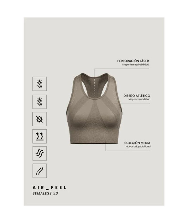 Soutien-gorge de sport Born Living Yoga Zina...