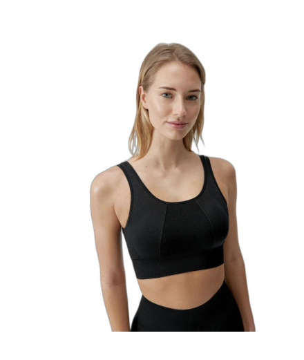 Soutien-gorge de sport Born Living Yoga Akira Noir Femmes