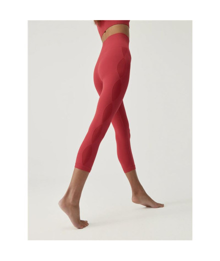 Women's Ultra High-Rise Laser Cut 7/8 Leggings - JoyLab, Coral, Size M