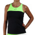 Camisola Padel Endless Renda para mulher Preto-verde