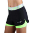 Calções Padel Endless Tech Iconic Mulher Preto-Verde
