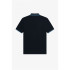 Polo bleu marine pour hommes Fred Perry Twin Tipped